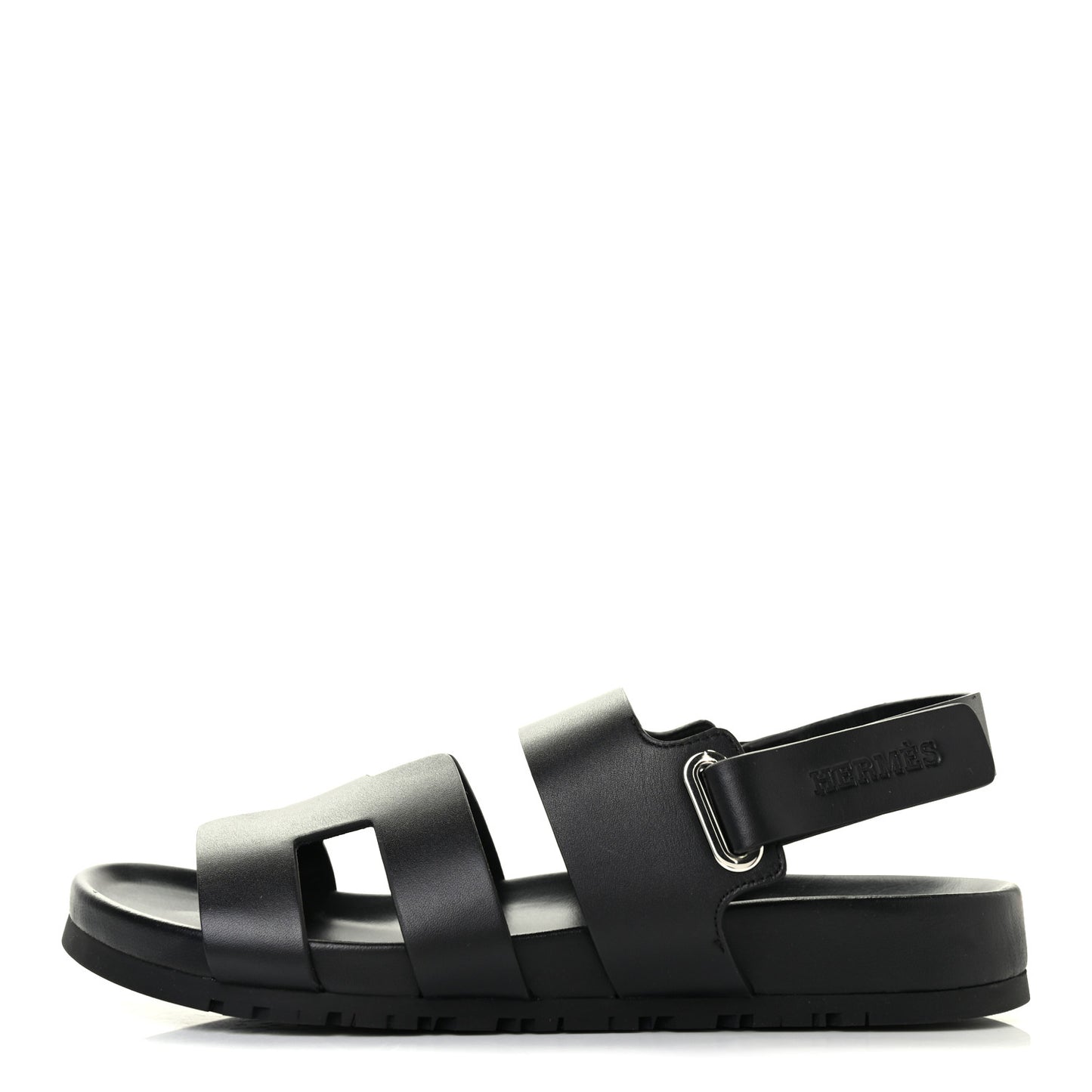 Calfskin Womens Takara Sandals 38.5 Black