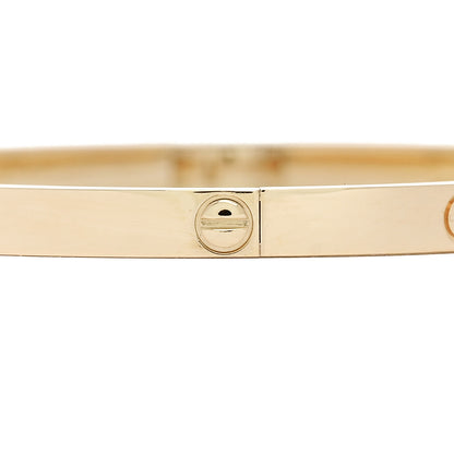 Cartier 18K Yellow Gold Small LOVE Bracelet 16 4 of 8