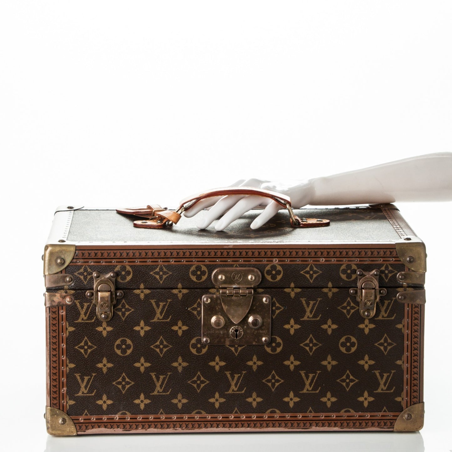 Monogram Boite Bouteilles et Glace Beauty Train Case