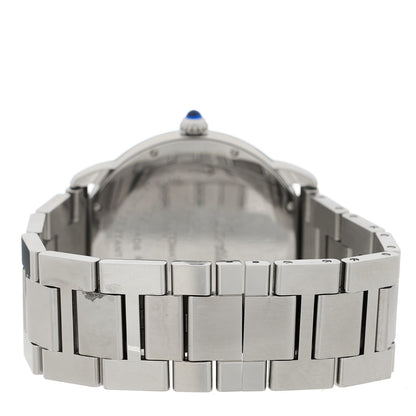 Cartier Stainless Steel 42mm Ronde Solo Automatic Watch Blue 3 of 4