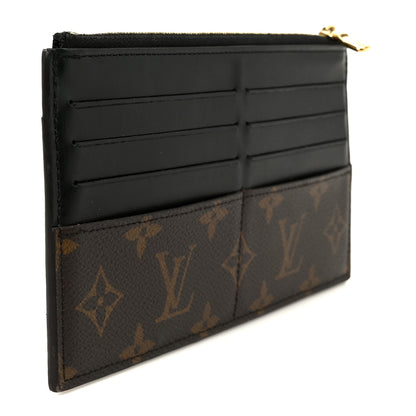 Louis Vuitton Monogram Slim Purse Black 3 of 9