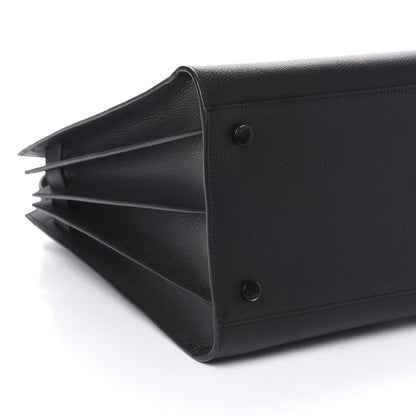 Saint Laurent Grained Calfskin Large Sac De Jour Carryall Black 9 of 10