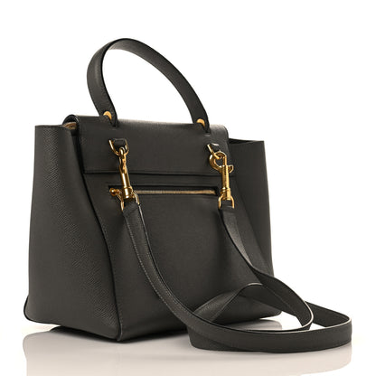 Celine Baby Grained Calfskin Micro Belt Bag Grey 3 of 9