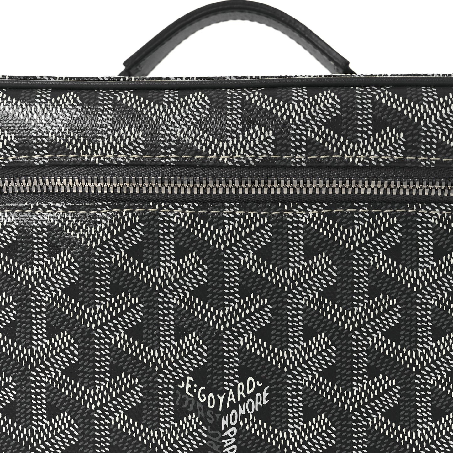 Goyardine Muse Vanity Case Grey