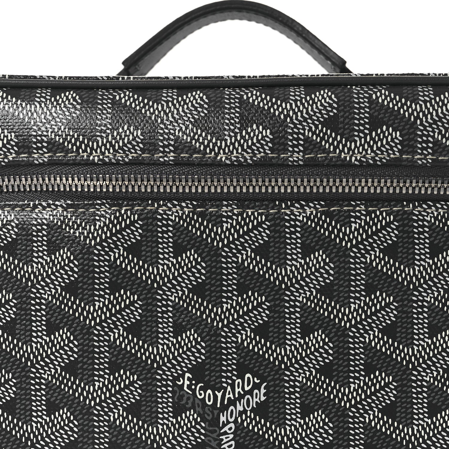 Goyard Goyardine Muse Vanity Case Grey 8 of 10