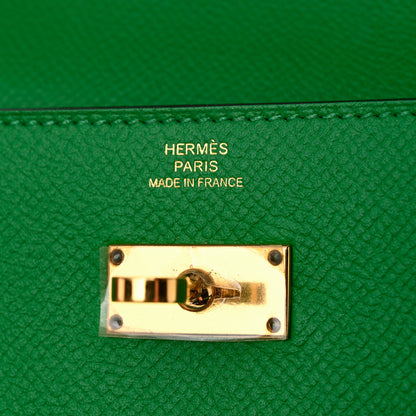 Hermes Epsom Kelly Longue Wallet Bambou 6 of 8