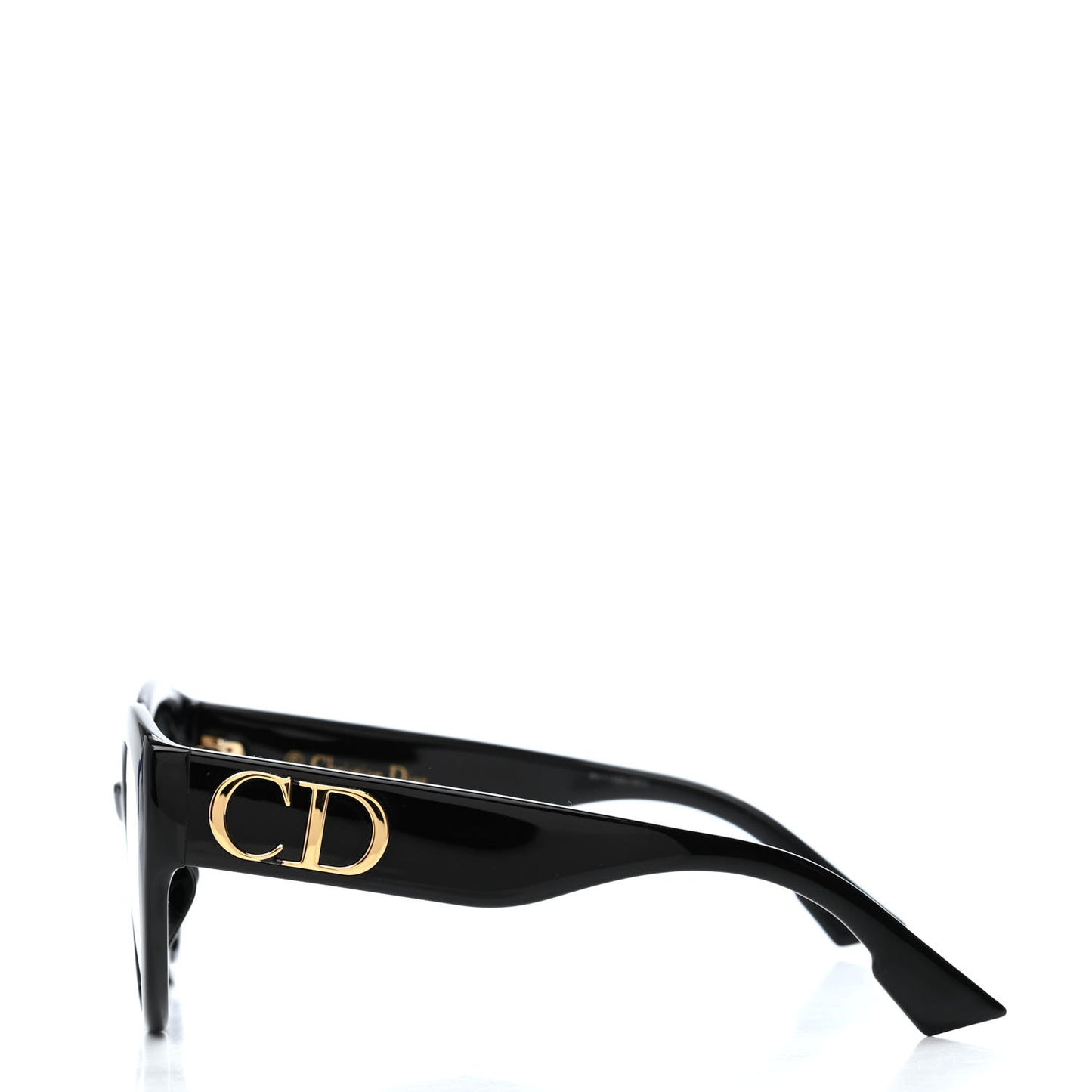 Acetate DDiorF Cat Eye Sunglasses Black