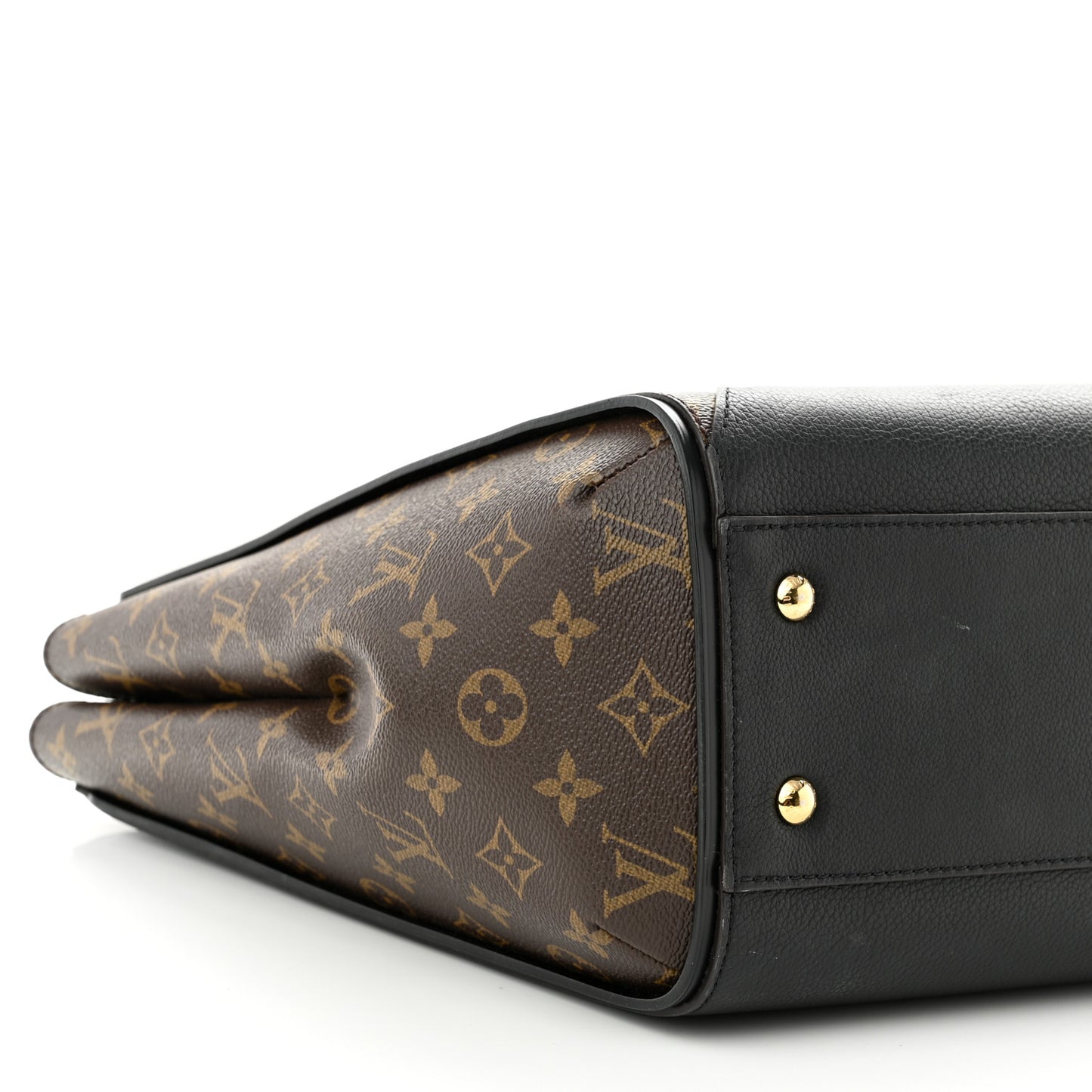 Calfskin Monogram Kimono Tote Black