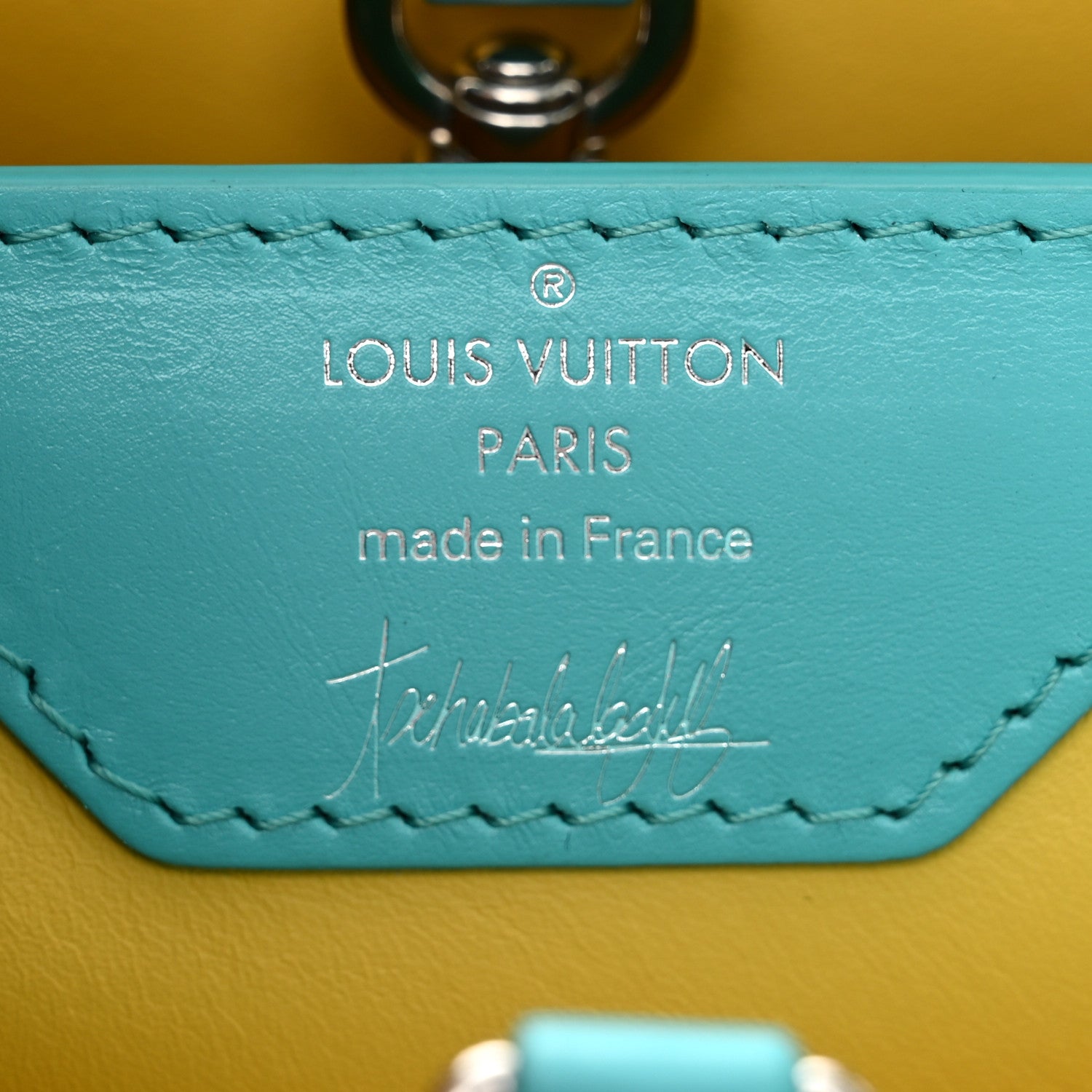 Louis Vuitton Calfskin Lizard Artycapucines Tschabalala Self PM Multicolor 6 of 10