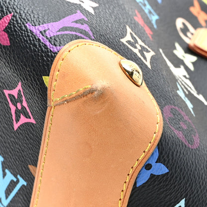 Louis Vuitton Monogram Multicolor Audra Black 8 of 10