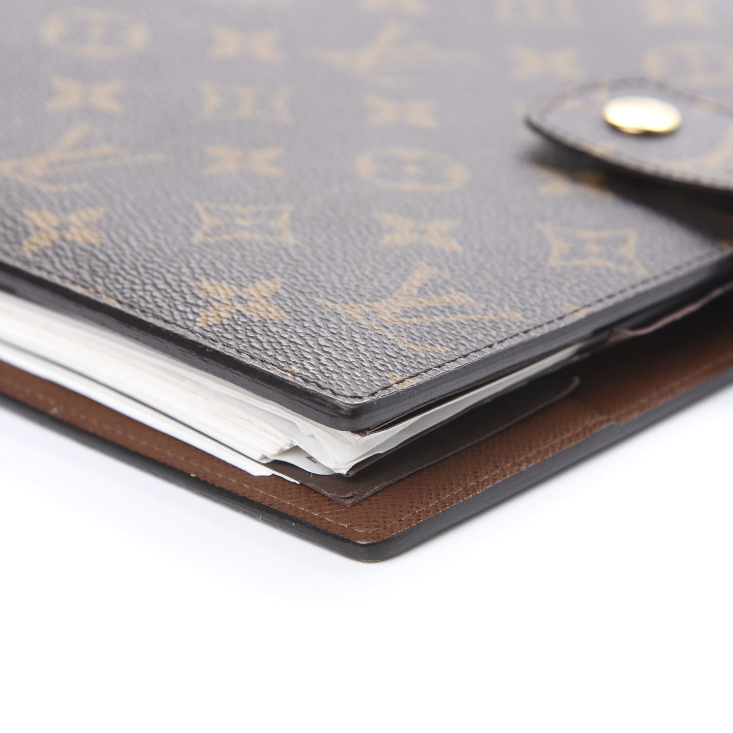 Monogram Large Ring Agenda Cover