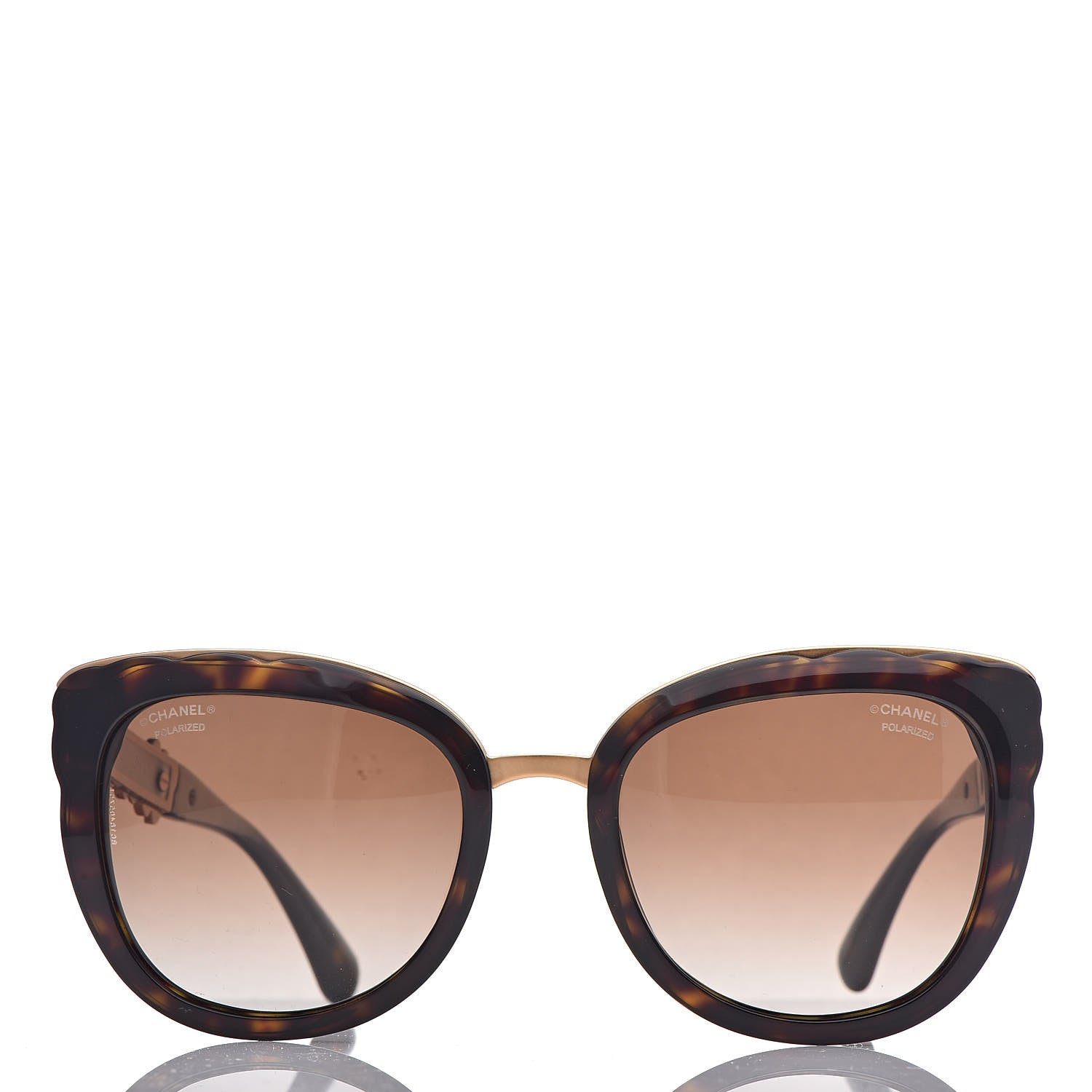 Chanel CHANELCC Butterfly Fall Sunglasses 5356 5356 Tortoise 2 of 8