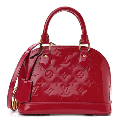 Louis Vuitton Vernis Alma BB Rose Indien 1 of 8