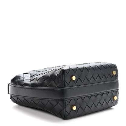 Bottega Veneta Calfskin Nappa Intrecciato Mini Wallace Black 5 of 11
