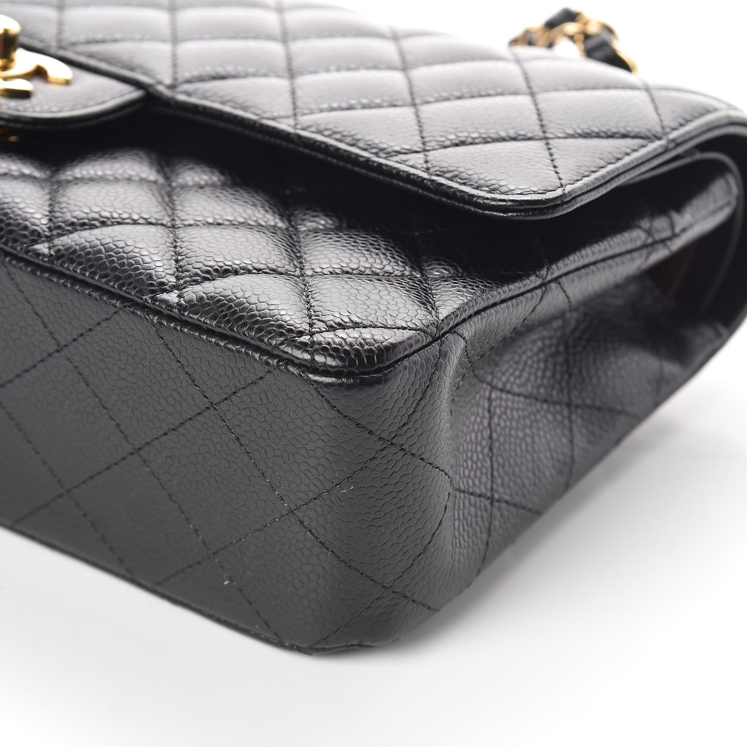 Chanel Caviar Quilted Medium Double Flap Black 10 of 10
