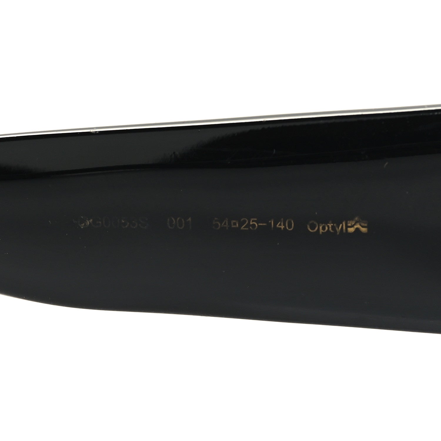 Gucci Acetate Square Frame Sunglasses GG0053S Black 6 of 9