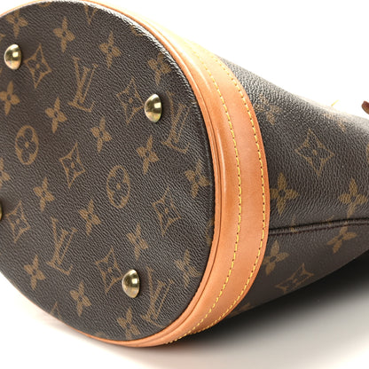 Louis Vuitton Monogram Petit Bucket 23 8 of 10
