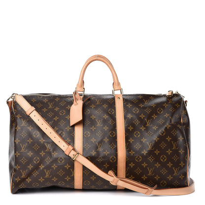 Louis Vuitton Monogram Keepall Bandouliere 55 1 of 20
