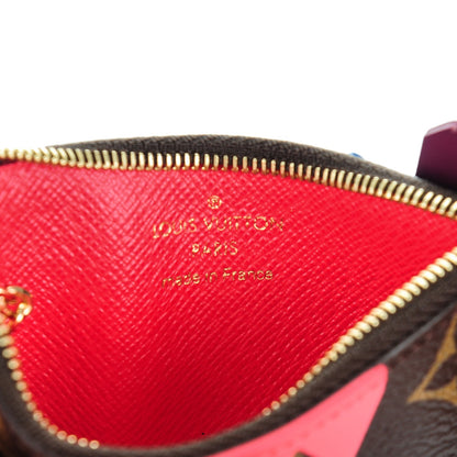 Louis Vuitton Monogram Totem Key Pouch Flamingo 6 of 7