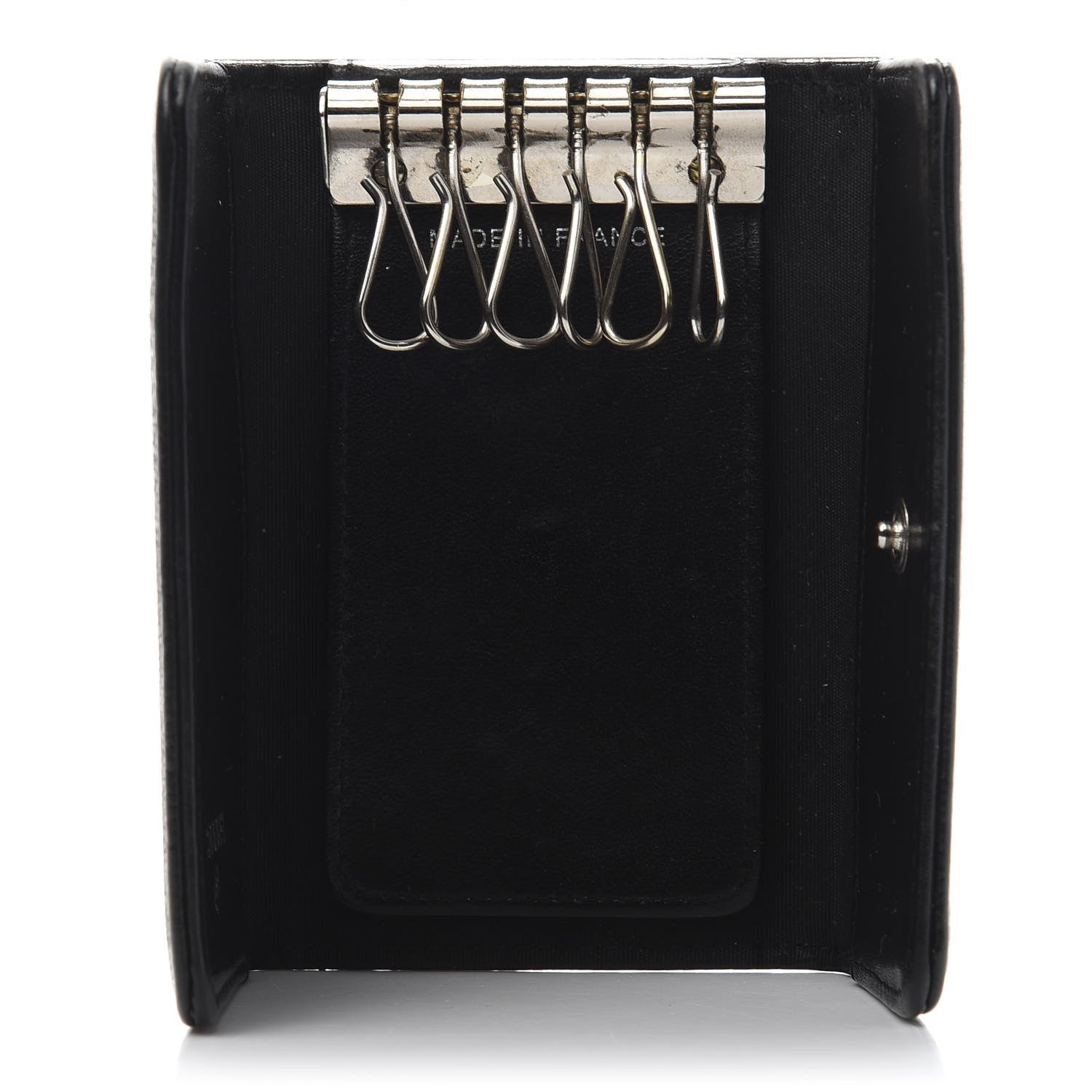 Chanel Caviar Brilliant 6 Key Holder Black 5 of 12