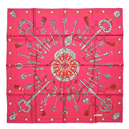 Hermes Silk Keys Les Cles Scarf 90 1 of 4
