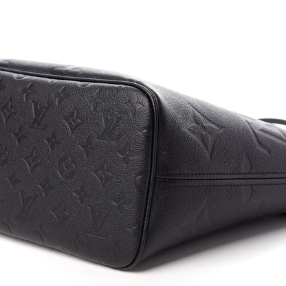 Louis Vuitton Empreinte Monogram Giant Neverfull MM Black 9 of 9