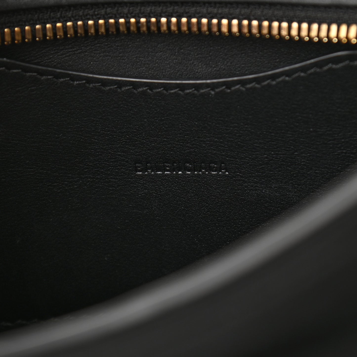 Smooth Calfskin Neo Classic Gold Hardware Mini City Black