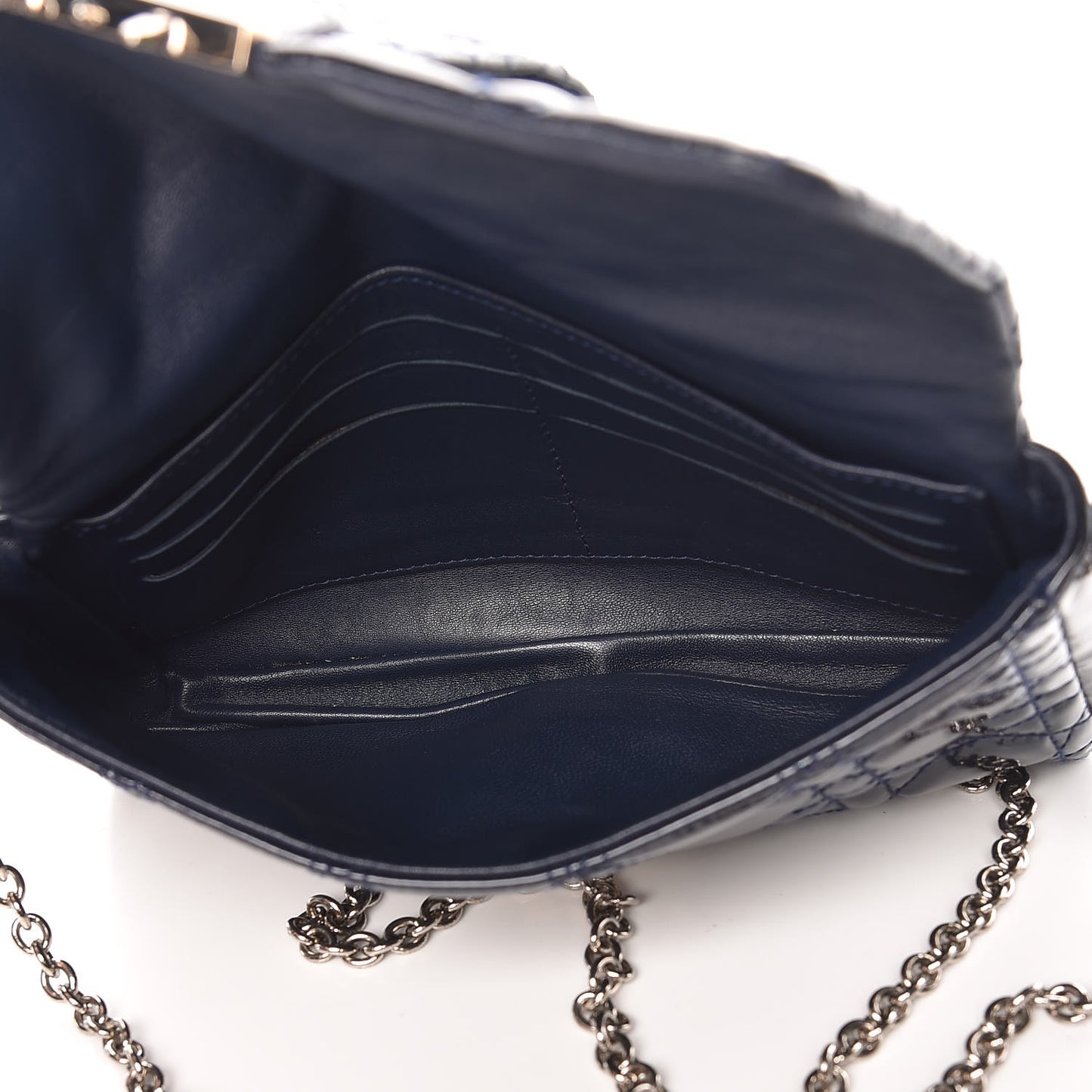 Patent Cannage New Lock Pouch Navy Blue