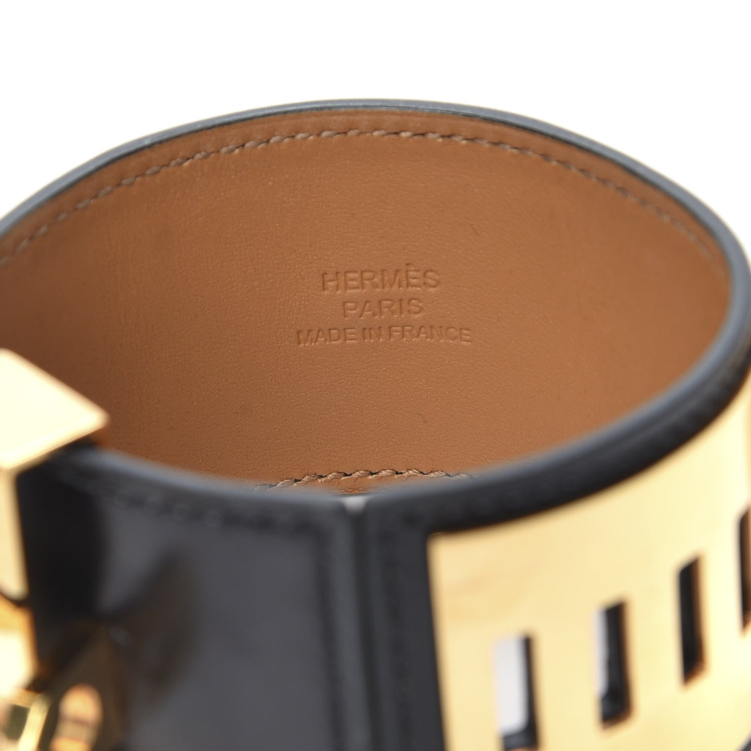 Hermes Box Collier De Chien CDC Bracelet XS Black 4 of 6