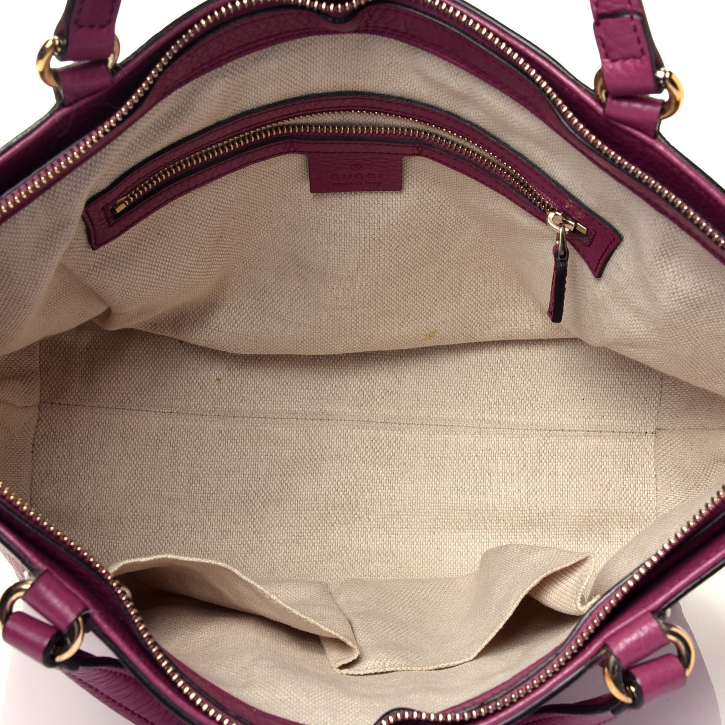 Pebbled Calfskin Small Soho Top Handle Bag Peonia Flower