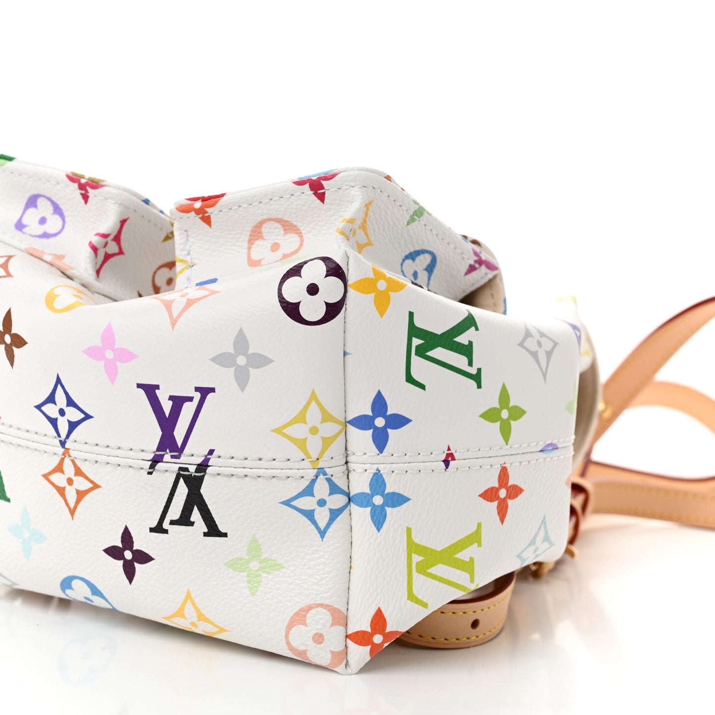 LV X TM Monogram Multicolor Venice Backpack White