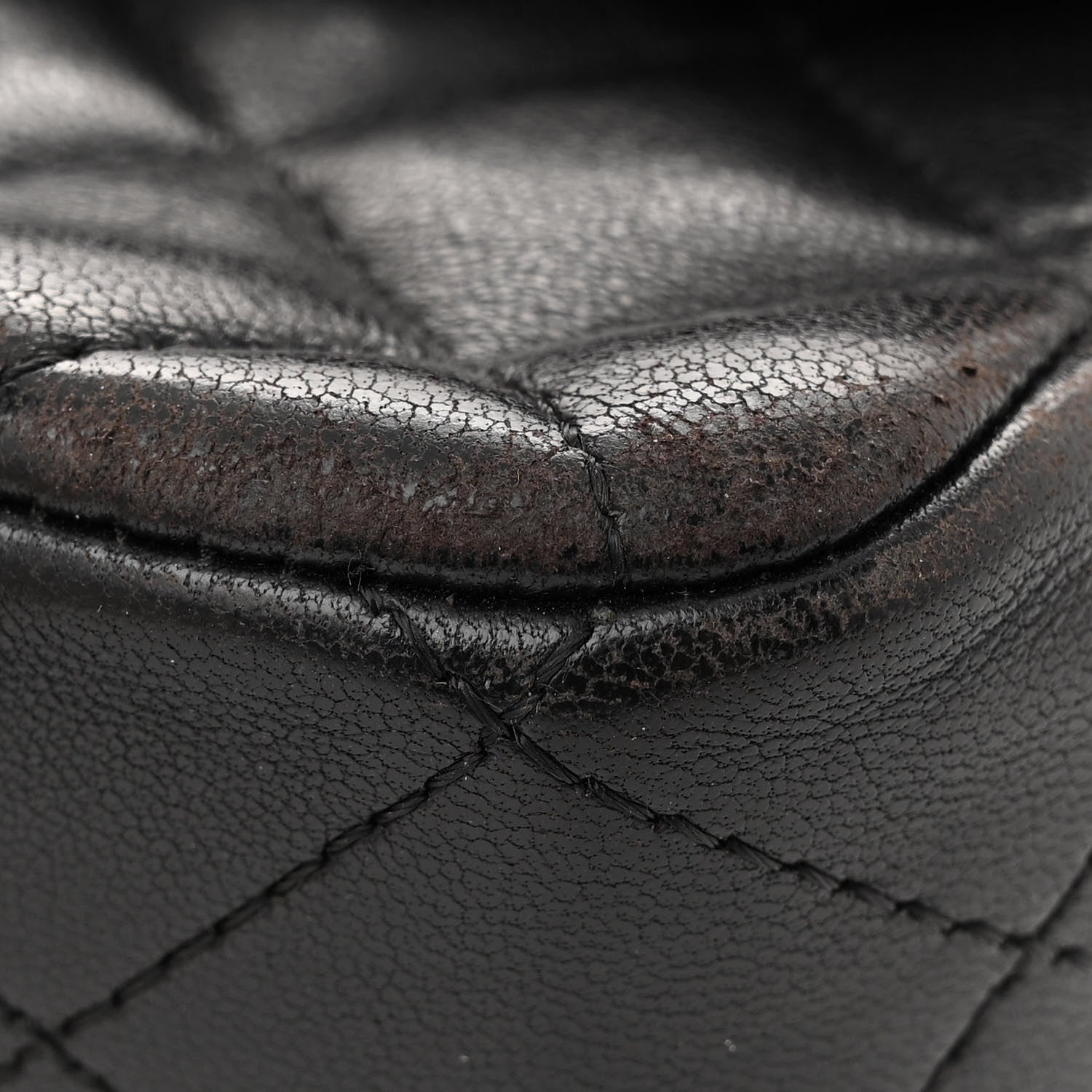 Chanel Lambskin Quilted Mini Square Flap Black 11 of 14