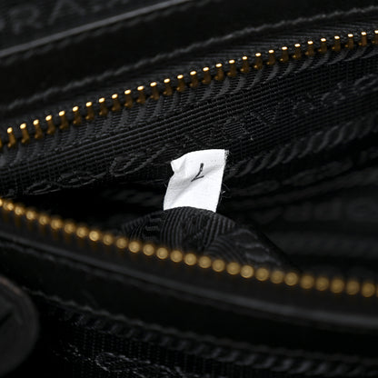Prada Re-Nylon Saffiano Medium Re-Edition 1978 Two Handle Bag Black 7 of 13