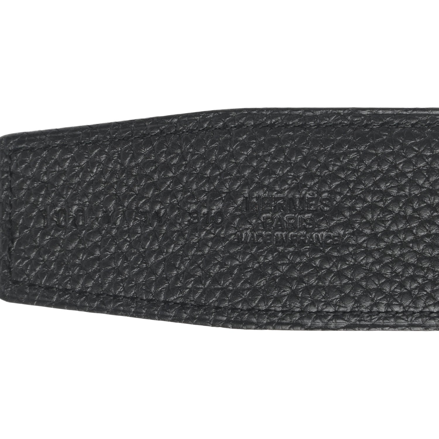 Hermes Togo 32mm H Belt 100 Black 3 of 5