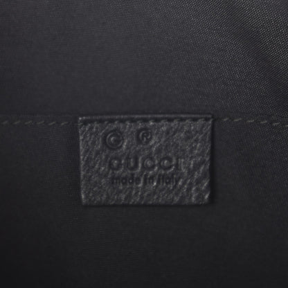 Gucci Calfskin Large Bamboo Clutch Black 6 of 7