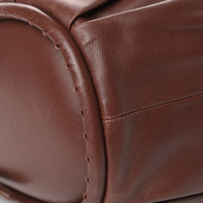 Christian Dior Lambskin Medium Libertine Hobo Brown 6 of 7