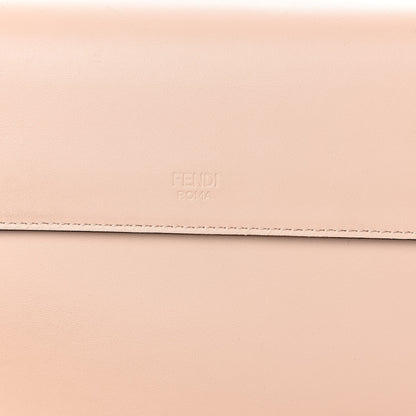 Fendi Vitello Century Velvet F is Fendi FF Kan I Shoulder Bag Tobacco Rosa Plaster 10 of 14