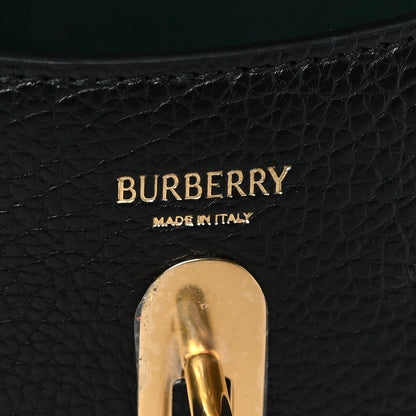 Burberry Calfskin Mini Rocking Horse Crossbody Black 6 of 8