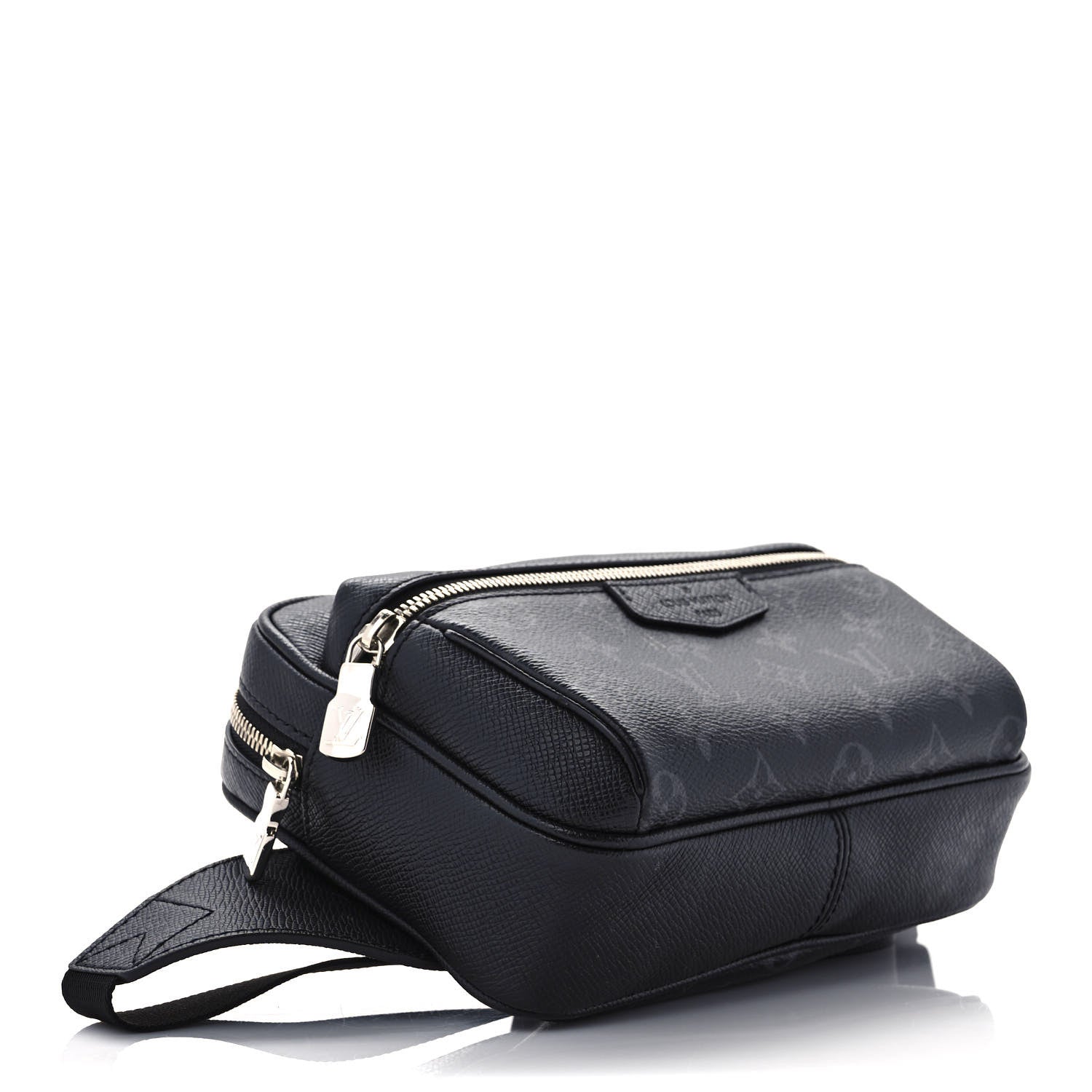 Louis Vuitton Taiga Monogram Eclipse Outdoor Bum Bag Black 4 of 10