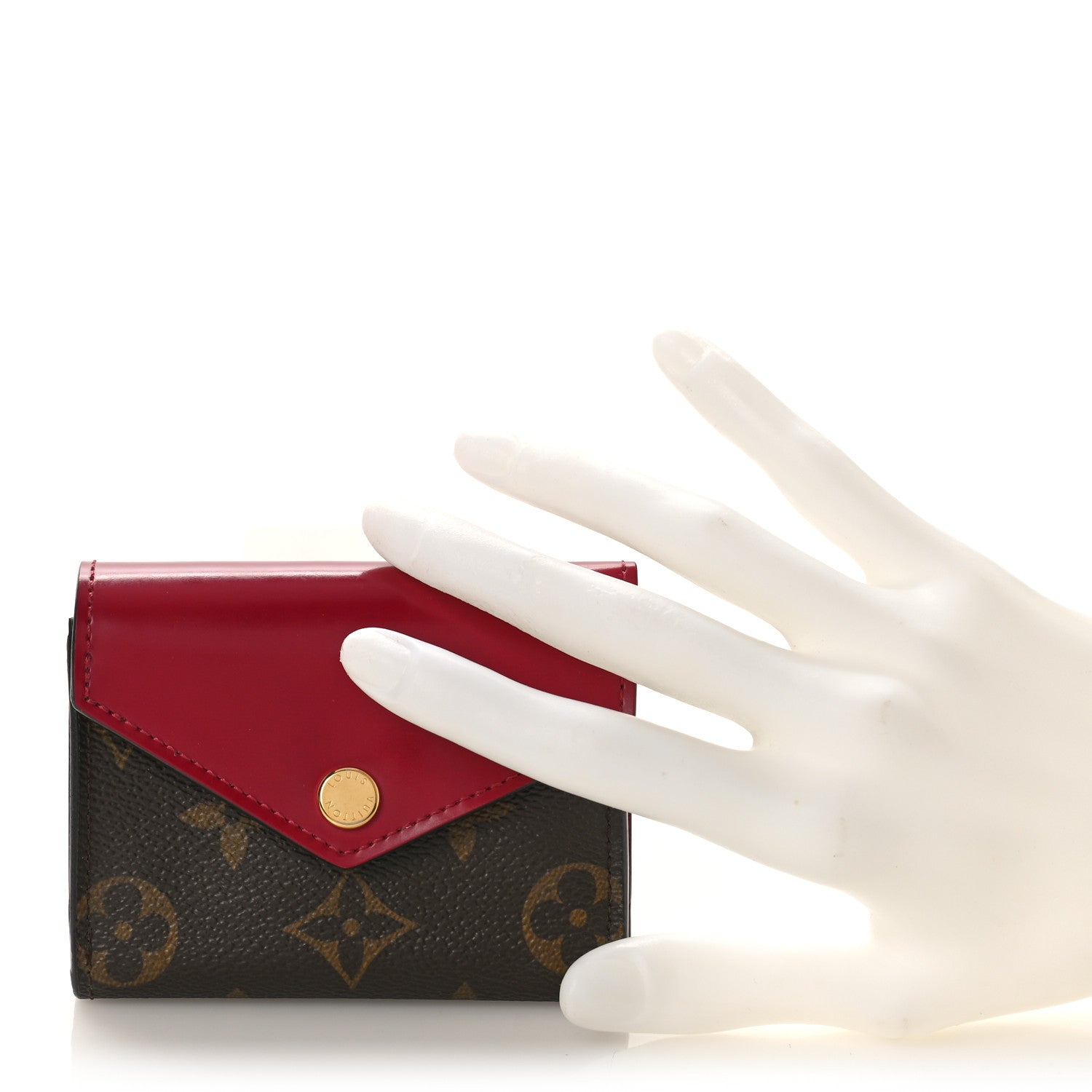 Louis Vuitton Monogram Zoe Wallet Fuchsia 2 of 8