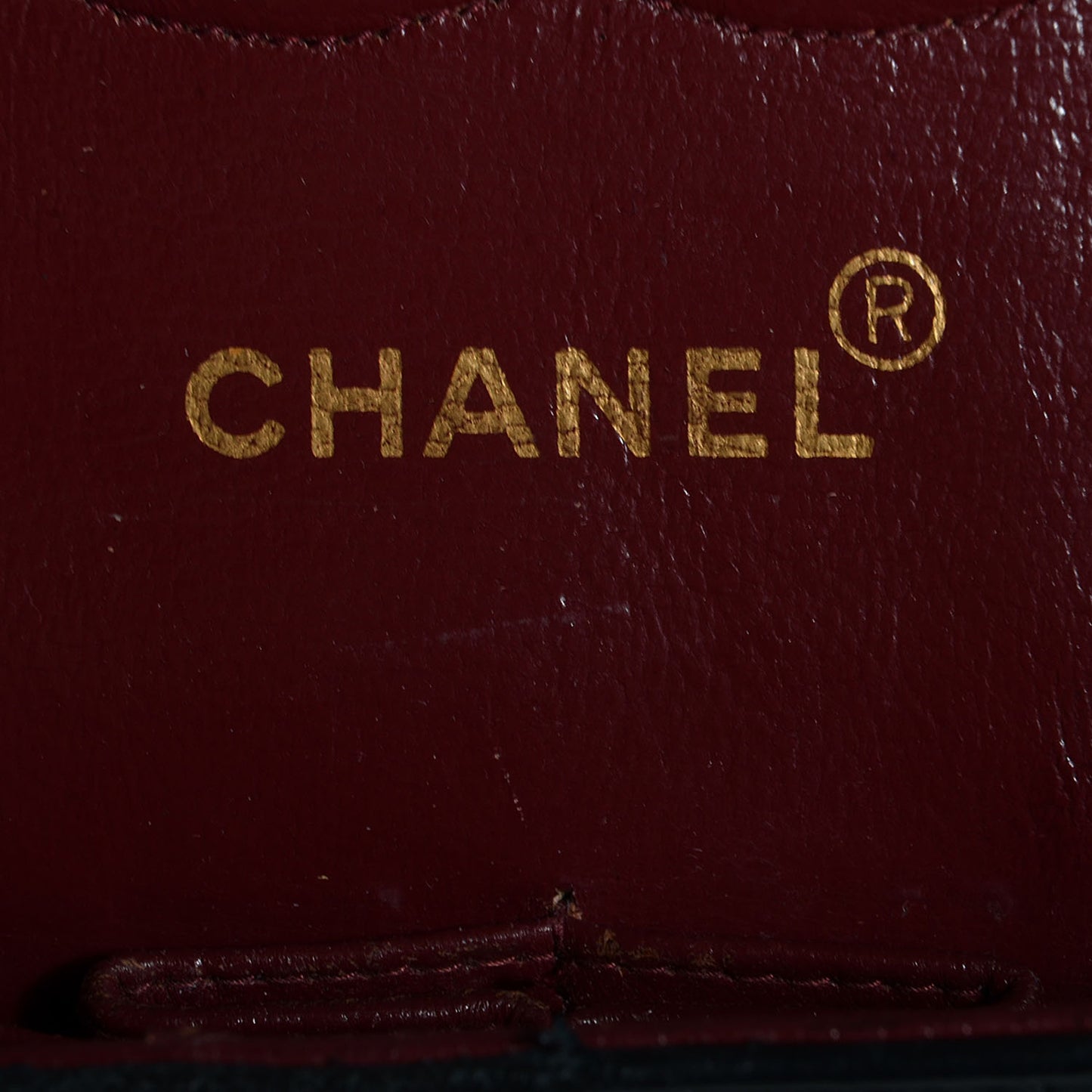 Lambskin Medium Double Flap Black
