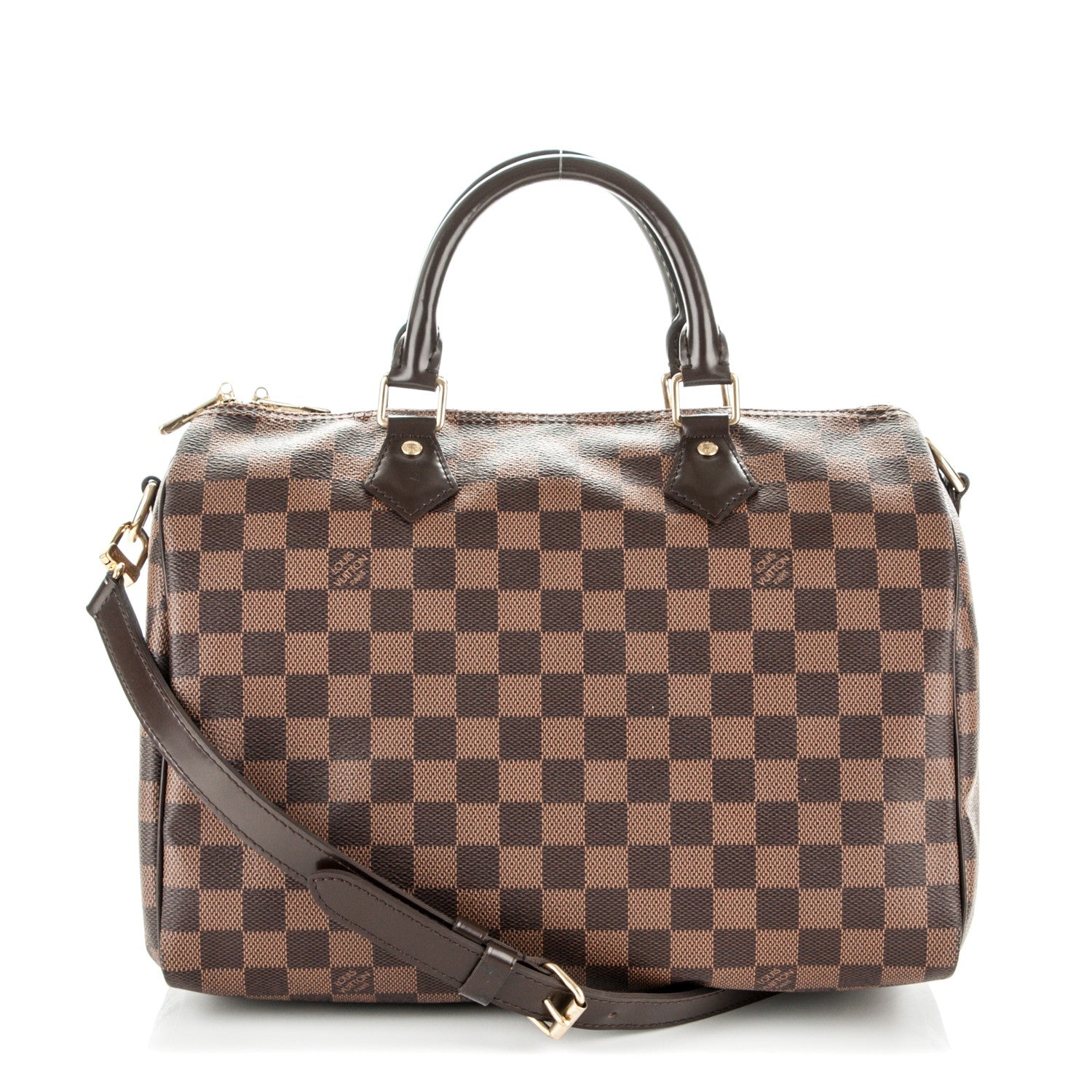 Louis Vuitton Damier Ebene Speedy Bandouliere 30 1 of 6