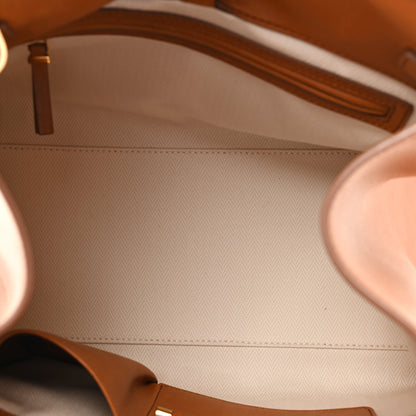 The Row Polished Saddle Calfskin Soft Margaux 12 Cuir 5 of 13