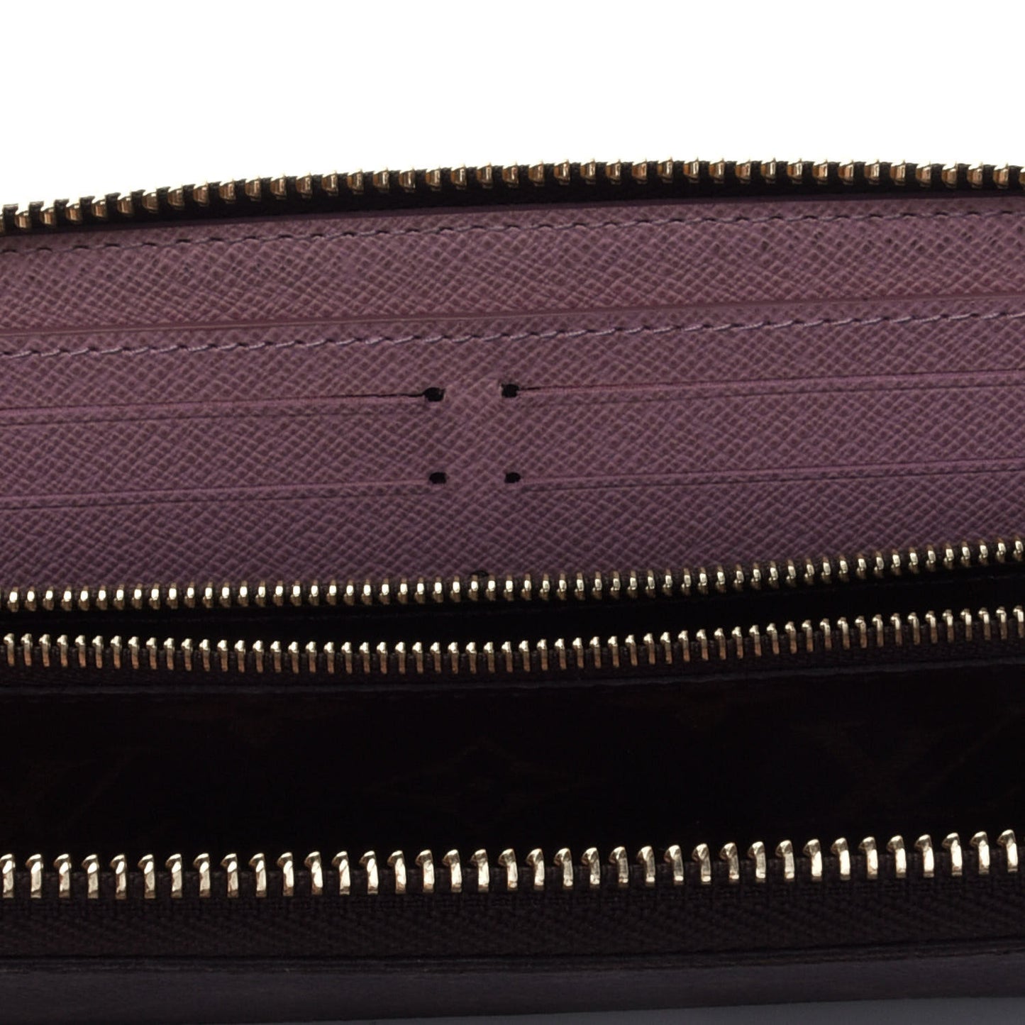 Monogram Clemence Wallet Rose Ballerine