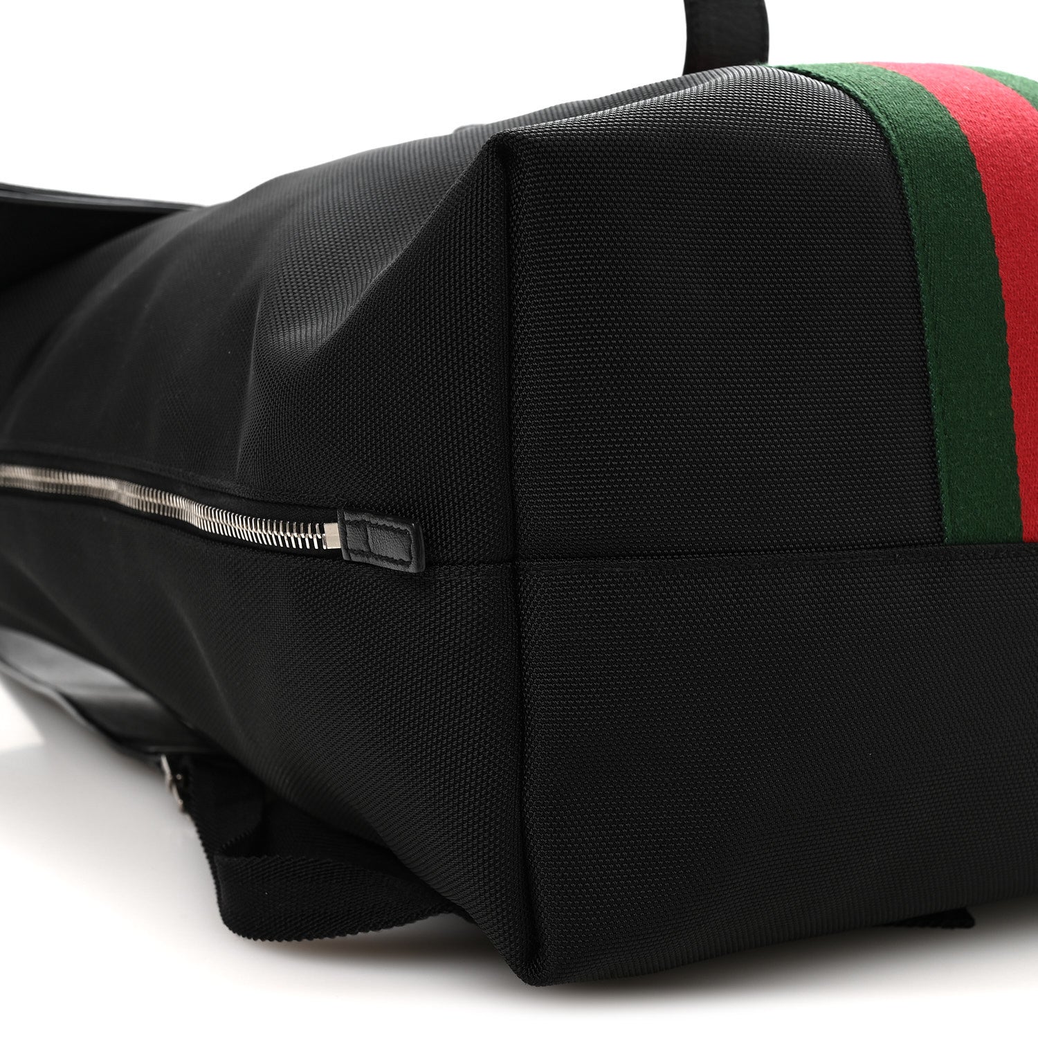 Gucci Techno Canvas Web Single Buckle Backpack Black 8 of 9
