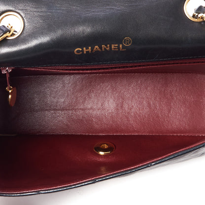 Chanel Lambskin Quilted Small Single Flap Black 6 of 9
