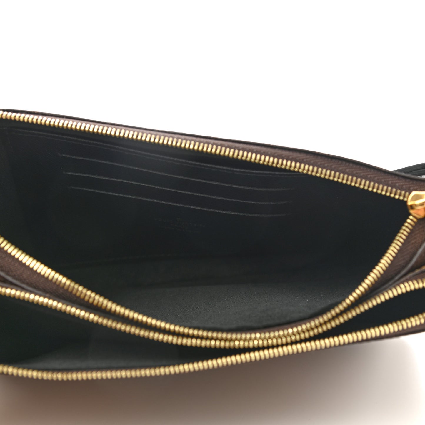 Reverse Monogram Giant Double Zip Pochette