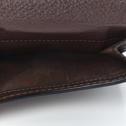 Chloe Grained Calfskin Marcie Square Wallet Truffle 6 of 7