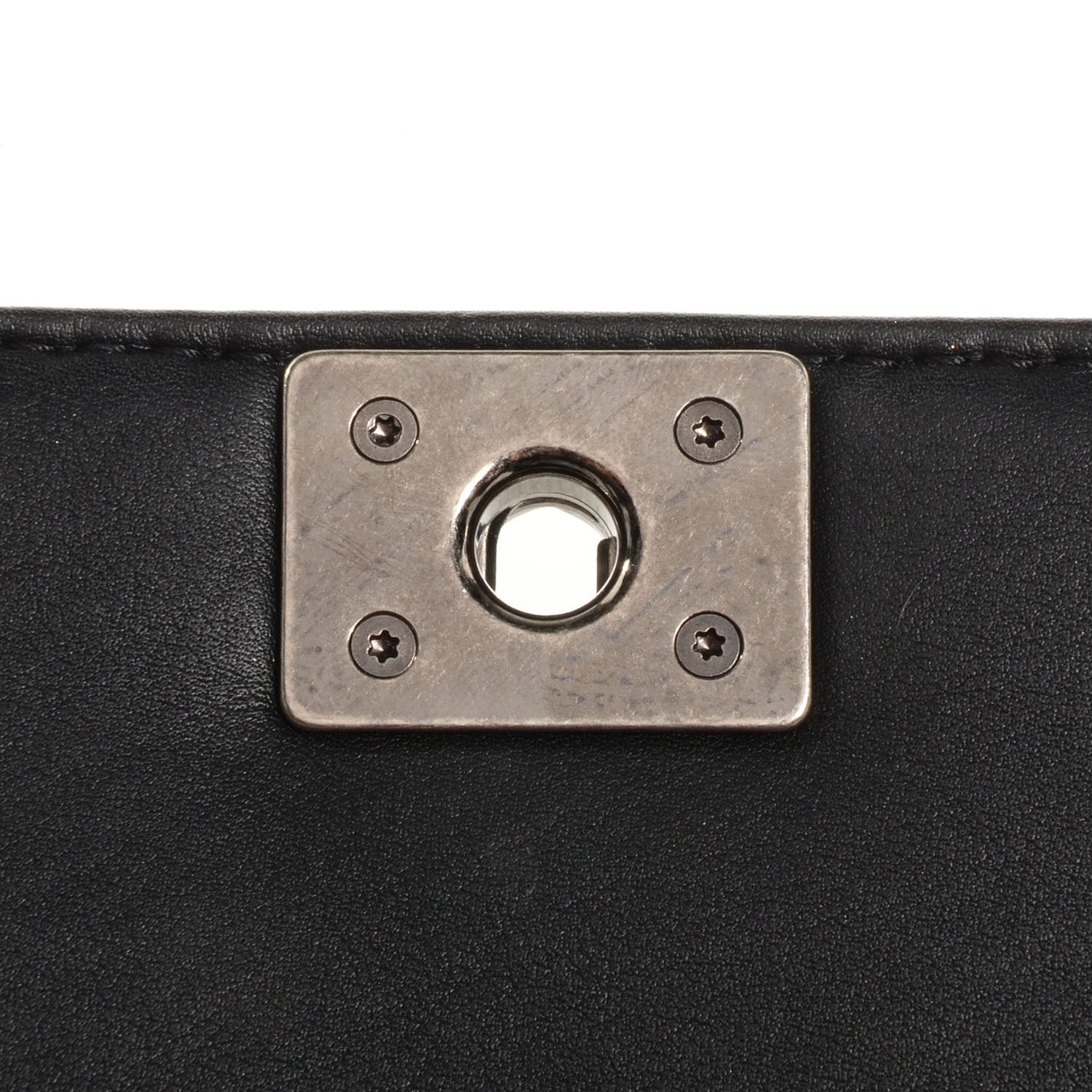 Chanel Patent Small Boy Reverso Flap Black 9 of 9