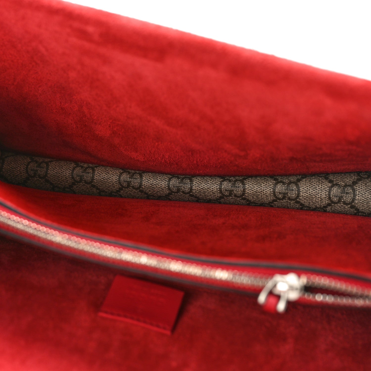 Gucci GG Supreme Monogram Small Dionysus Shoulder Bag Red 5 of 12